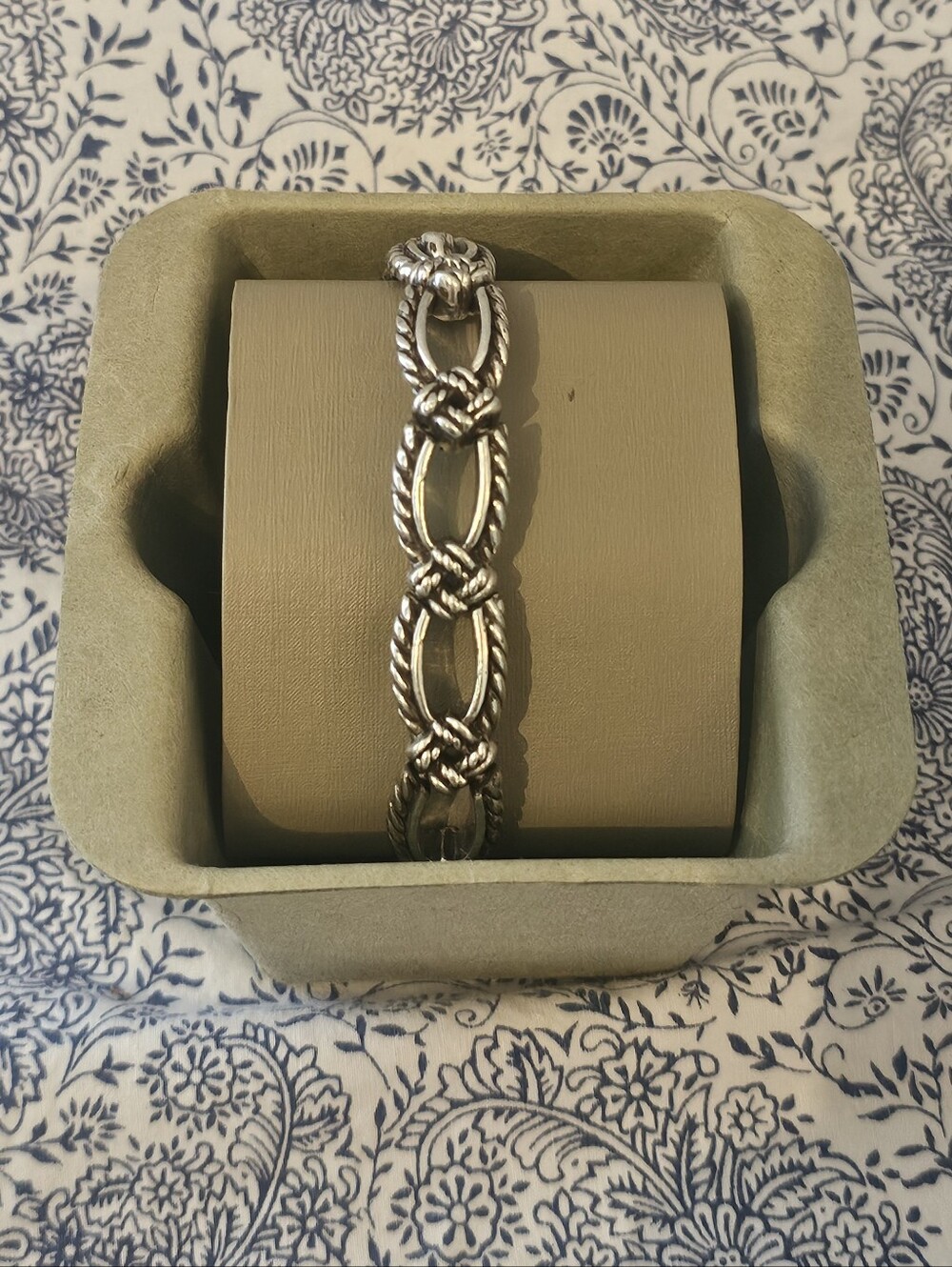 Brighton Vintage Reversible Link Bracelet Excellent Pre-owned Condition